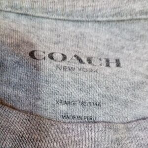 Coach Heather Gray Crewneck